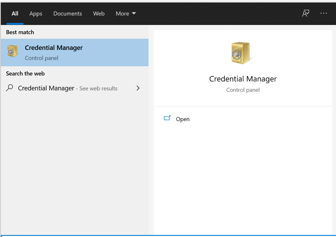 Credential Manager