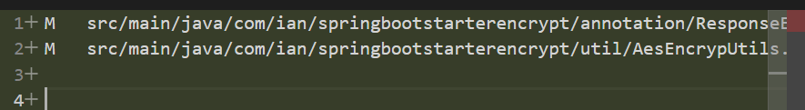 git diff